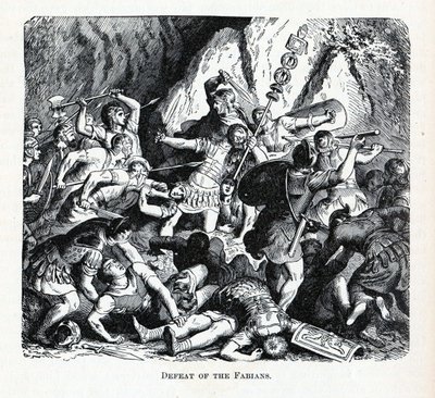 Derrota de los Fabianos, 1882 de Unbekannt