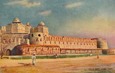 Puerta de Delhi, Fuerte de Agra de Unbekannt