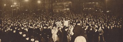 Manifestación en Whitehall, 10 de diciembre de 1936, 1937 de Unbekannt