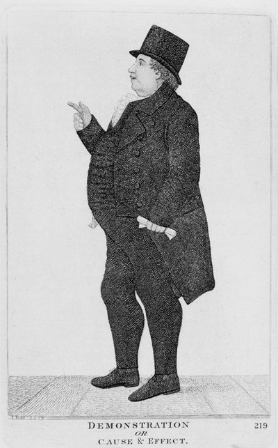 Demostración o Causa y Efecto, 1817 de Unbekannt