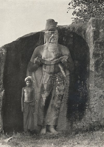 Según la tradición, estatua de Parakrama Bahu I, el Grande 1164-1197 d.C., Polonnaruwa, 192 de Unbekannt