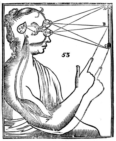 La idea de visión de Descartes, 1692 de Unbekannt