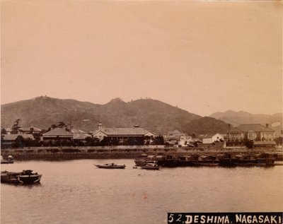 Deshima, Nagasaki, c1890-1900 de Unbekannt