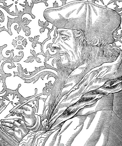 Desiderus Erasmus, humanista y erudito holandés de los siglos XV-XVI, siglo XIX de Unbekannt