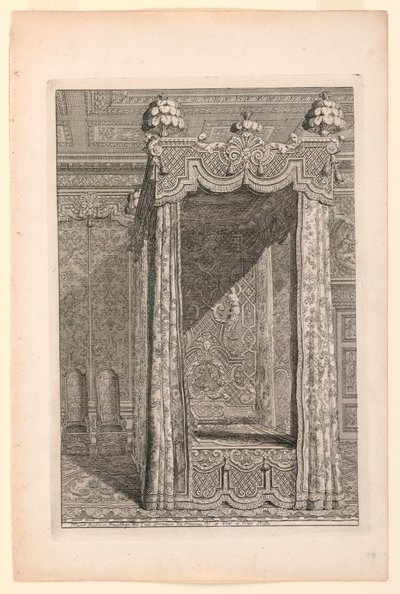 Diseño para la cámara de estado, en Second Livre d