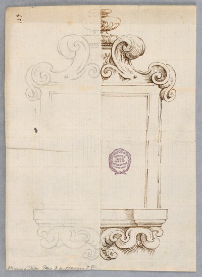 Diseño para un marco de Unbekannt