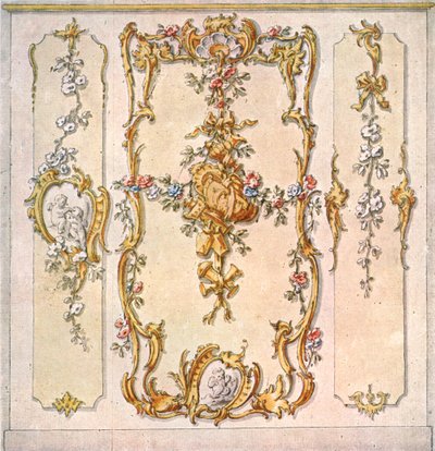 Diseño para una decoración mural, Alemania, 1928 de Unbekannt