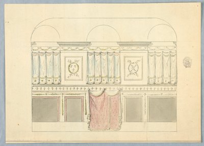 Diseño para un interior de Unbekannt
