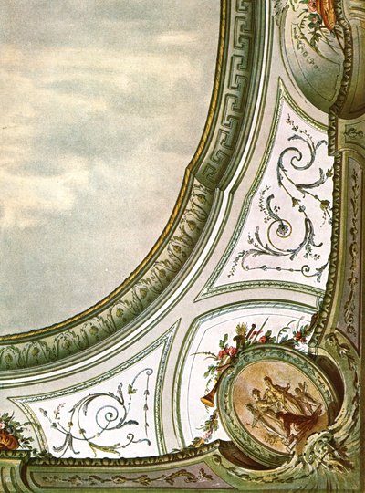 Diseño para decoración de techo, Italia, 1928 de Unbekannt