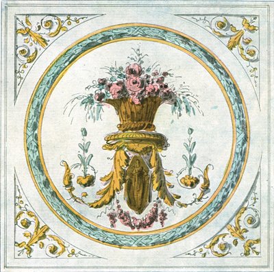 Diseño para decoración interior, Francia, 1928 de Unbekannt