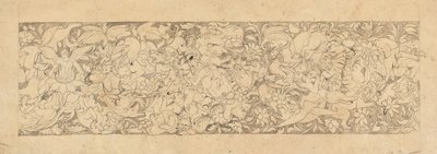 Diseño de animales y plantas entrelazados, siglos XVIII-XIX de Unbekannt