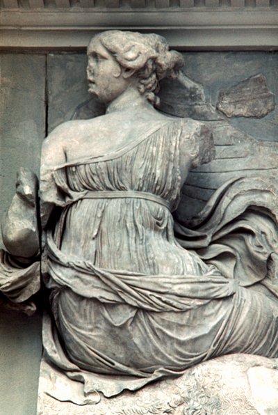 Detalle del Gran Friso del Altar de Pérgamo, 180-159 a.C. de Unbekannt