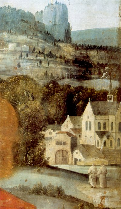 Detalle del retablo de San Antonio, siglo XVI de Unbekannt