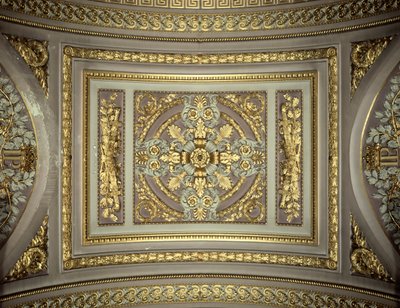 (detalle) de una cúpula, Galerie des Batailles, Château de Versailles, Francia de Unbekannt