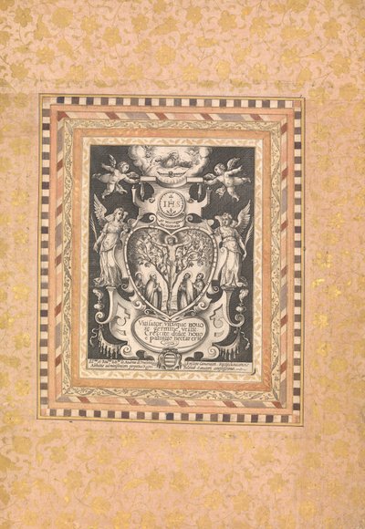 Escena devocional, folio del Álbum Bellini, ca. 1600 de Unbekannt