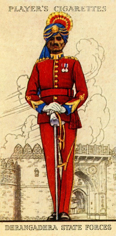 Fuerzas del Estado de Dhrangadhra de Unbekannt