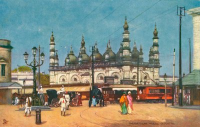 Dhurmtollah Musjid, Calcuta, c1902 de Unbekannt