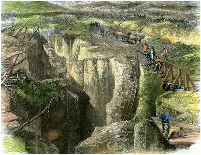 Campo de diamantes, c1880 de Unbekannt