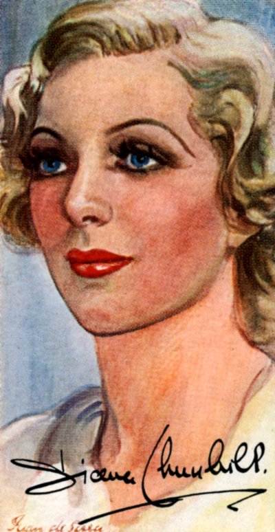 Diana Churchill, 1913-1994, actriz de cine y teatro inglesa, siglo XX de Unbekannt