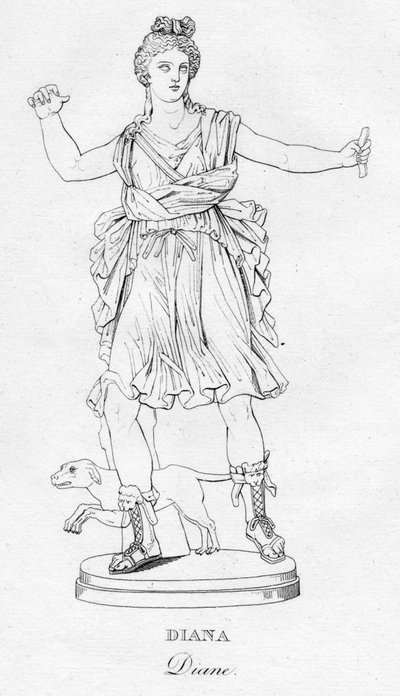 Diana Diane, c1850 de Unbekannt