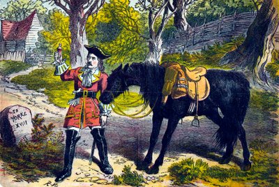 Dick Turpin, ladrón y salteador de caminos inglés de Unbekannt