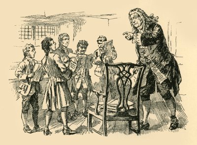 ¿No dijiste que podías cantar a primera vista? - Sí, señor, pero no a la PRIMERA vista de Unbekannt