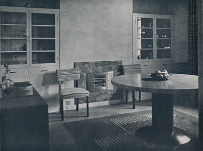 Comedor para una casa en Highgate Village, Londres, 1936 de Unbekannt