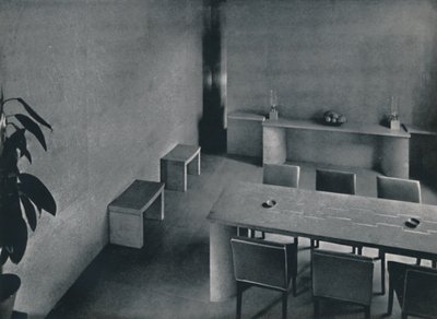Comedor del arquitecto Oliver Hill, F.R.I.B.A. de Unbekannt