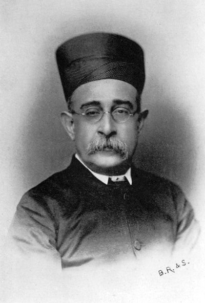 Dinshaw Edulji Wacha, político indio parsi, 1902-1903 de Unbekannt