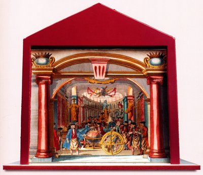 Diorama: Alemania Masónica El Templo de los Tesoros Masónicos, 1750 de Unbekannt