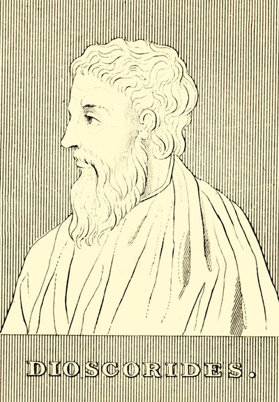 Dioscórides, c40-90 AD de Unbekannt