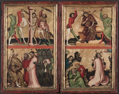 Díptico con la Pasión de Cristo, c. 1400 de Unbekannt