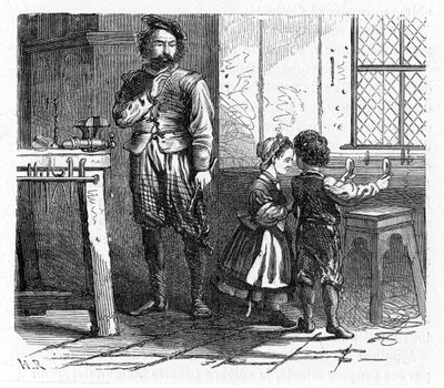 Descubrimiento del principio del telescopio, siglo XVII 1863 de Unbekannt