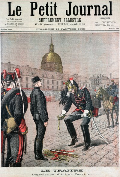 Deshonra de Albert Dreyfus, 1895 de Unbekannt