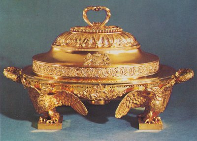 Calentador de platos y tapa, c.1820, 1953 de Unbekannt