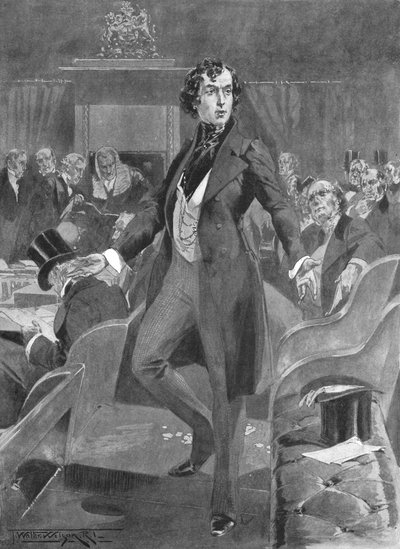 Primer discurso de Disraeli en la Cámara de los Comunes, Londres, 7 de diciembre de 1837, 1901 de Unbekannt