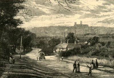 Vista distante de Lincoln, 1898 de Unbekannt