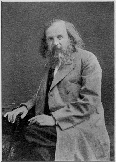 Dmitiri Ivanovich Mendeleyev 1834-1907, químico ruso, c1900s de Unbekannt