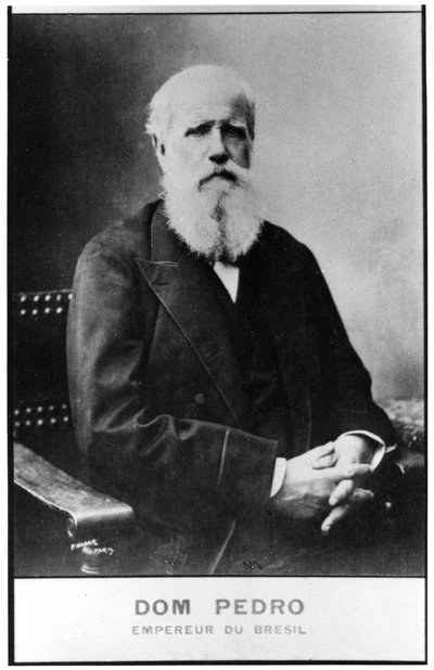 Dom Pedro, Emperador de Brasil, finales del siglo XIX de Unbekannt