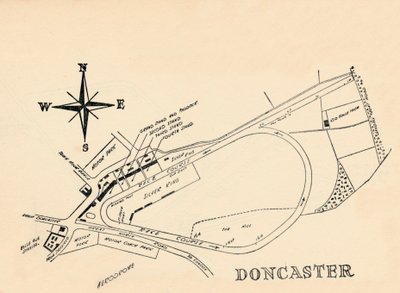 Hipódromo de Doncaster, 1940 de Unbekannt