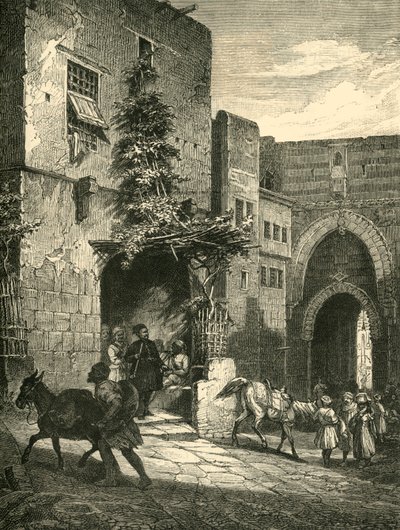 Puerta de los mamelucos, La Ciudadela, El Cairo, 1890 de Unbekannt