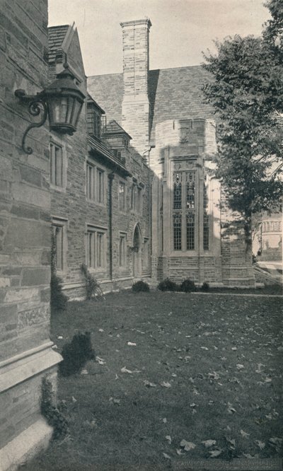 Dormitorios y comedor. Universidad de Princeton, Nueva Jersey, c1922 de Unbekannt