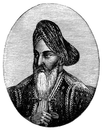 Dost Mohammad Khan 1793-1863 gobernante de Afganistán, c1880 de Unbekannt