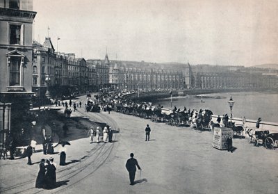 Douglas - Vista general del paseo marítimo, 1895 de Unbekannt