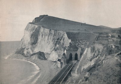 Dover - El túnel en el acantilado de Shakespeare, 1895 de Unbekannt