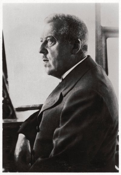 Dr. Hugo Eckener, gerente de Luftschiffbau Zeppelin, c. 1917-1933 de Unbekannt
