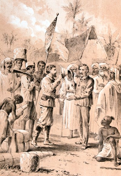 Dr. Livingstone, supongo, 10 de noviembre de 1871 c1878 de Unbekannt