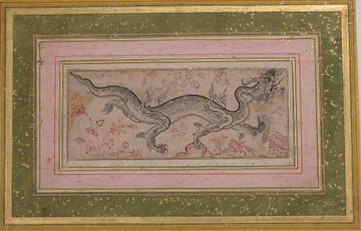 Dragón en un paisaje, siglo XVI de Unbekannt