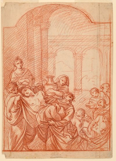 Dibujo, Estudio figurativo de Unbekannt