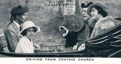 Conduciendo desde la iglesia de Crathie, 1935 1937 de Unbekannt
